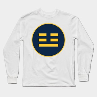 I Ching Thunder Trigram ( Zhen ) Long Sleeve T-Shirt